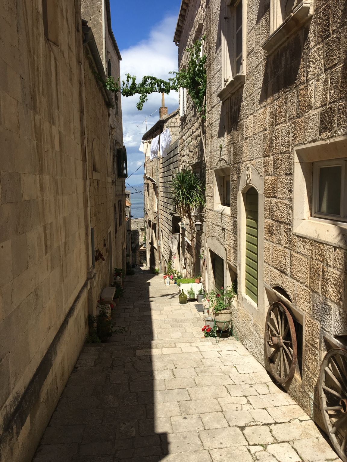 Historic stone architecture in Croatia