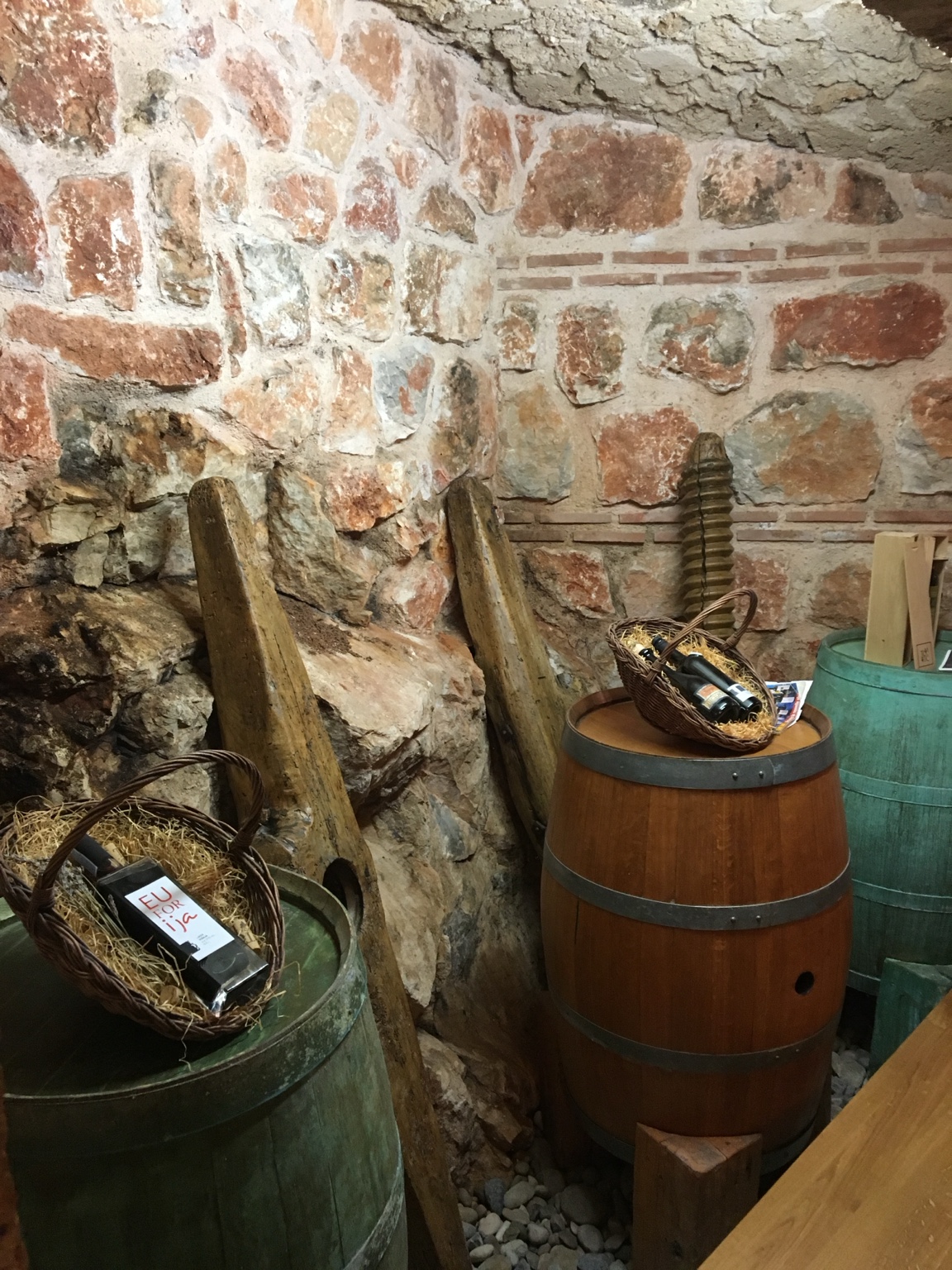 Historic wine setting in Croatia